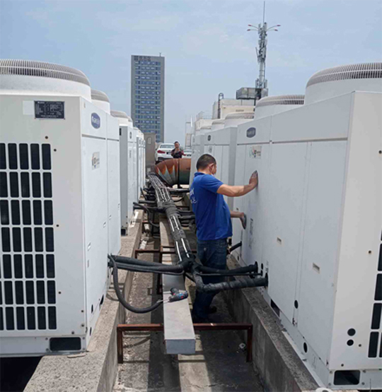 赫章中央空调制热和不制冷系统维修方法